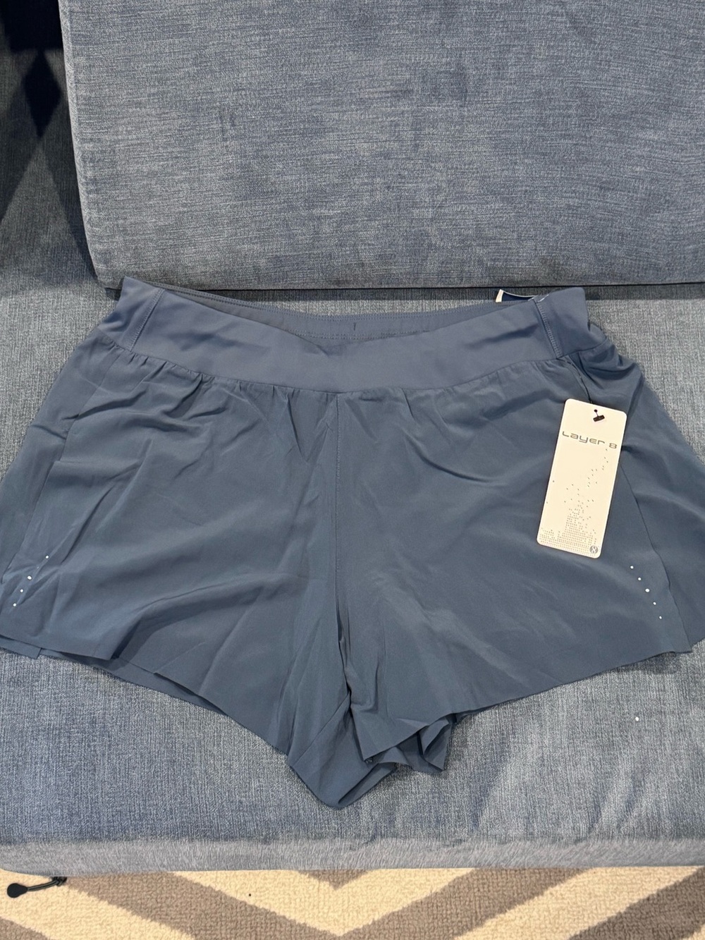 Layer 8 Women's Performance Shorts - Slate Blue